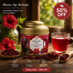 Nilgiri Hibiscus Tea | Tea Dust | Silver Oak Tea Factory Ooty (50g)