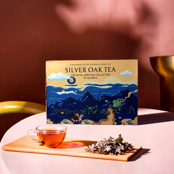 Nilgiri's 6 Flavoured Herbal Teas| Tea Dust | Silver Oak Tea Factory Ooty